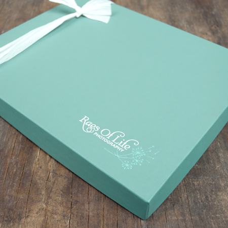 Robin's Egg Boxes with 2 Color Logo